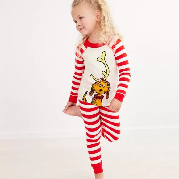 NWT Hanna Andersson Dr. Seuss Character Long John Pajama Set - Picture 2 of 8